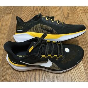 Nike Air Zoom Pegasus 41 Pittsburgh Steelers Running Shoes FZ5097-001 Size 9